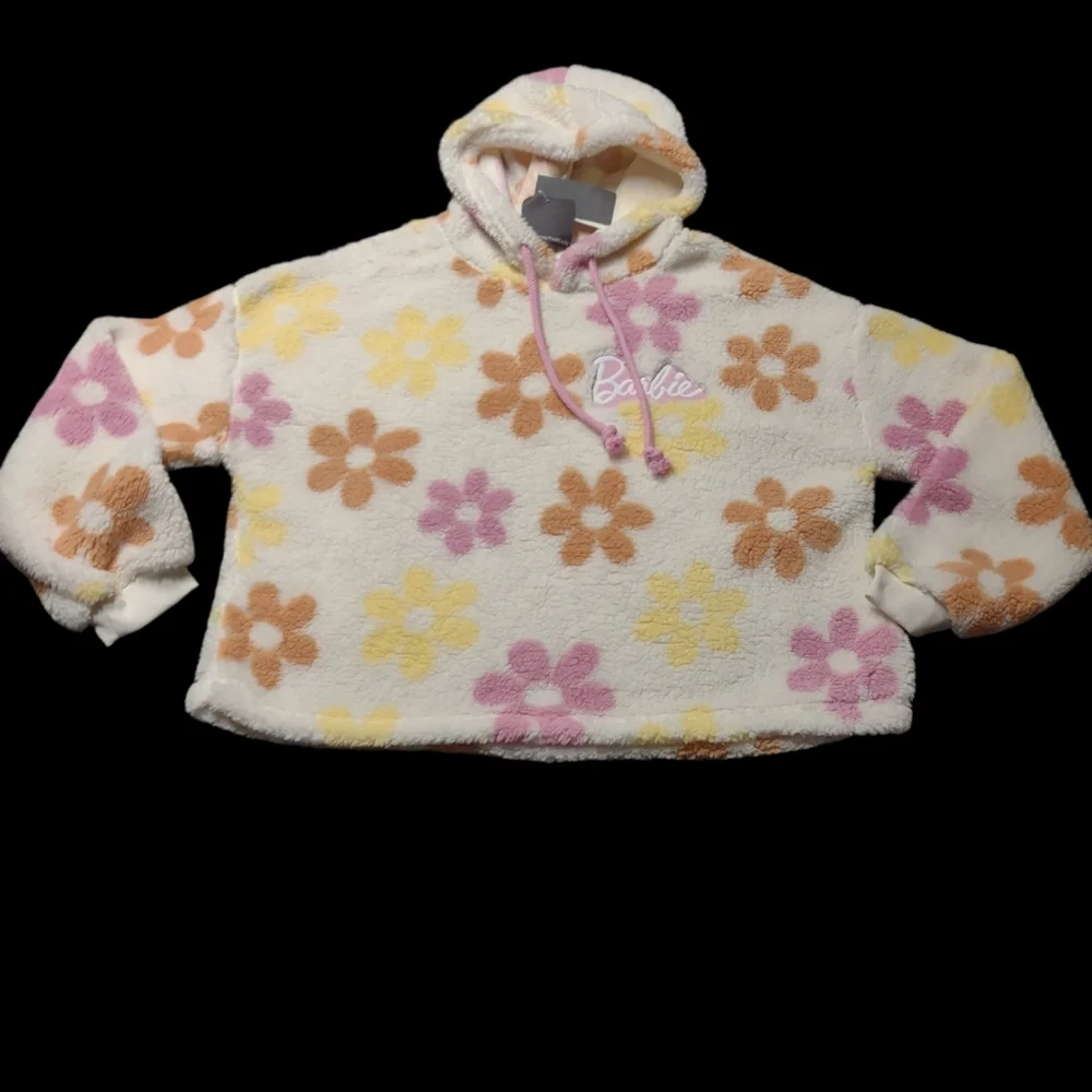 Nwt Barbie Daisy Sherpa hoodie xl - Picture 4 of 5